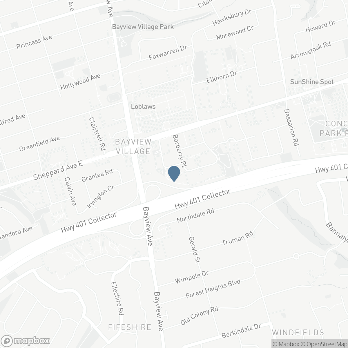 1014 - 17 BARBERRY PLACE, Toronto, Ontario M2K 1G9